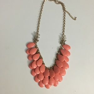 Francesca’s Peach Layered Necklace